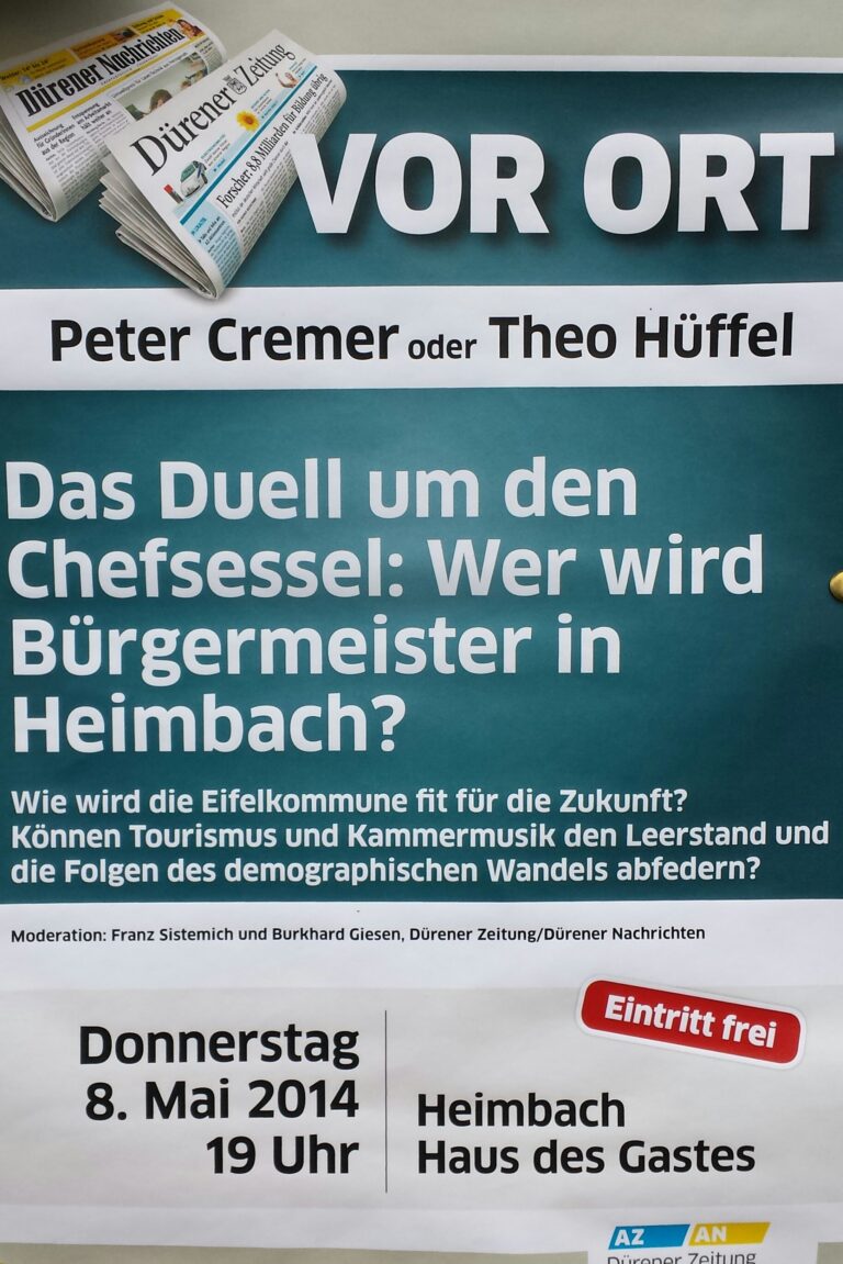 Wer wird Bürgermeister in Heimbach?