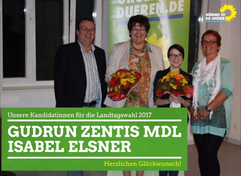 Gudrun Zentis MdL für den Südkreis und Isabel Elsner für den Nordkreis gewählt