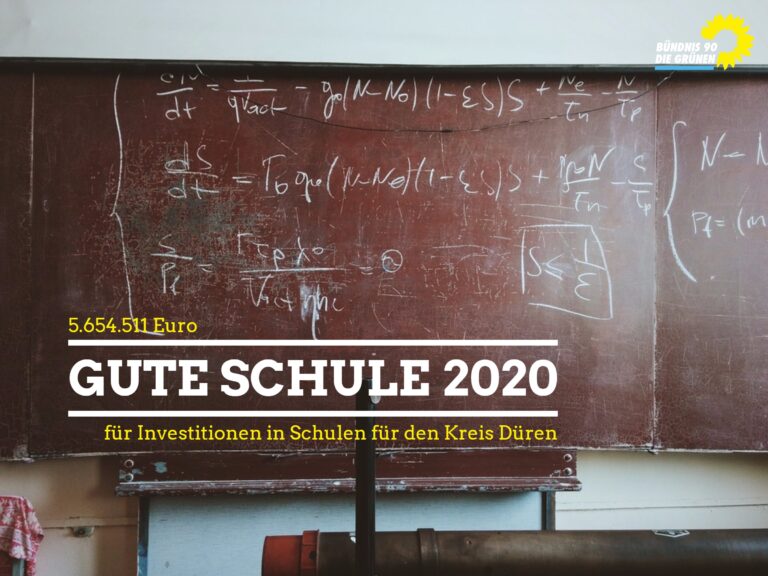 „Gute Schule 2020“: 5.654.511 Euro für Investitionen in Schulen für den Kreis Düren