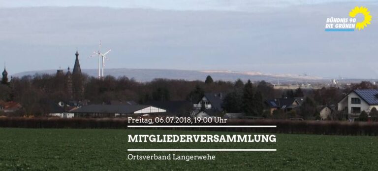 Mitgliederversammlung OV Langerwehe