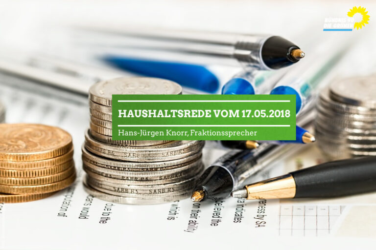 Rede zum Haushalt 2018