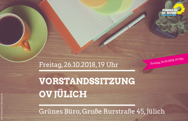 Vorstandssitzung des OV Jülich