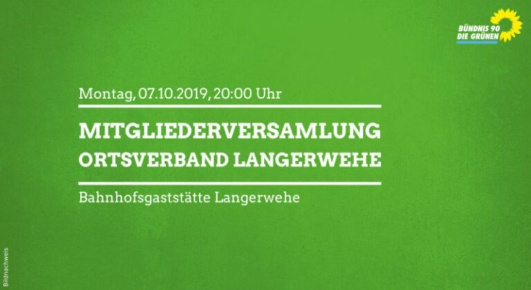 Mitgliederversammlung OV Langerwehe