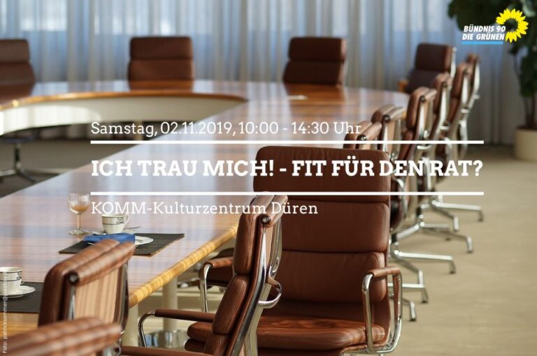 Workshop: „Ich trau mich! – Fit für den Rat?“