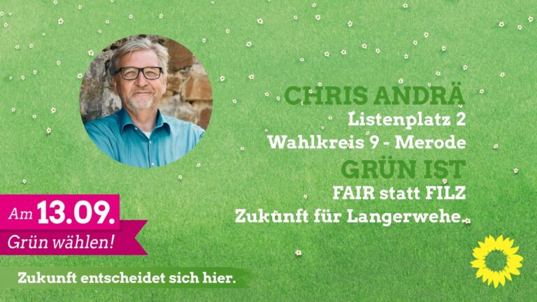 Chris Andrä – Kandidat für Langerwehe