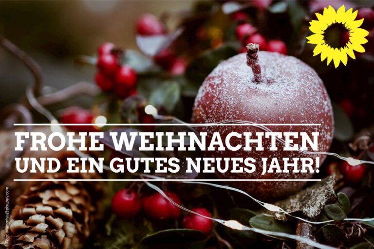 Frohe Weihnachten und ein gutes neues Jahr!