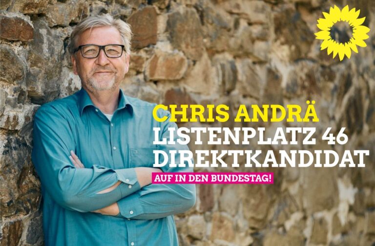 Chris Andrä erreicht aussichtsreichen Listenplatz für den Bundestag