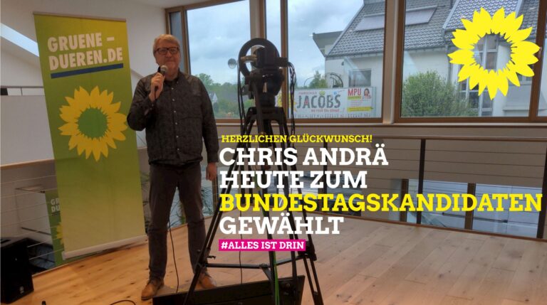 Chris Andrä als Bundestagskandidat gewählt