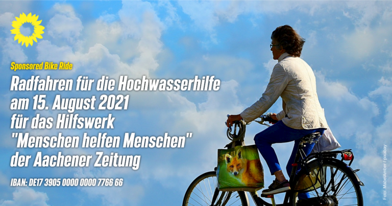 Sponsored Bike Ride am 15.08.2021