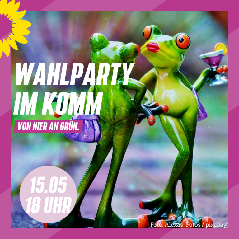 Wahlparty am 15. Mai