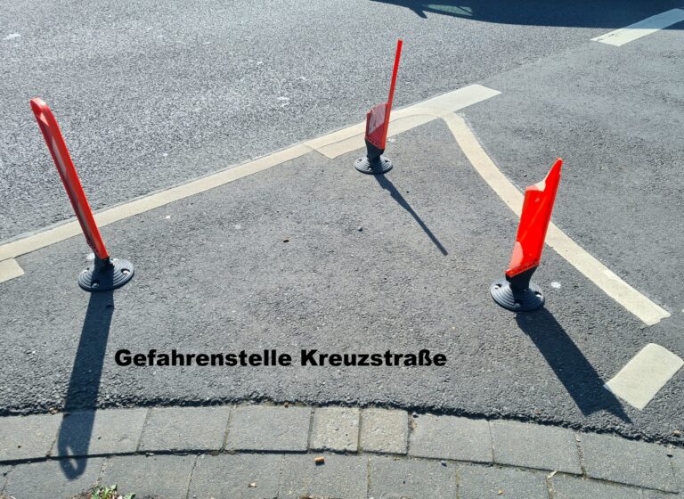 Antrag zur Kreuzstraße