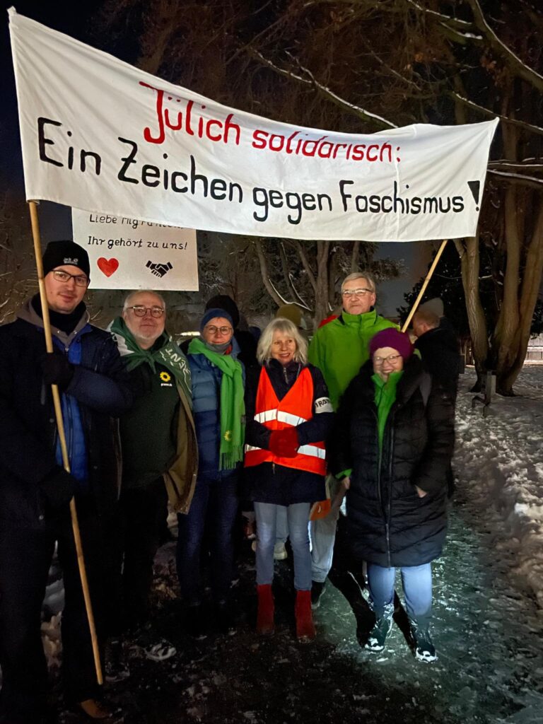 Demo gegen rechts in Jülich