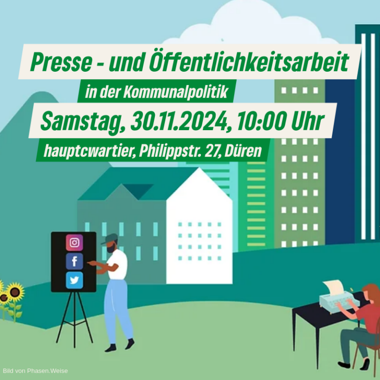 Workshop: Presse- und Öffentlichkeitsarbeit in der Kommunalpolitik