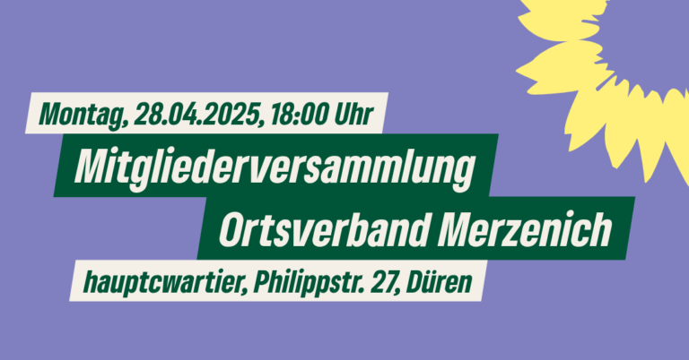 Mitgliederversammlung OV Merzenich