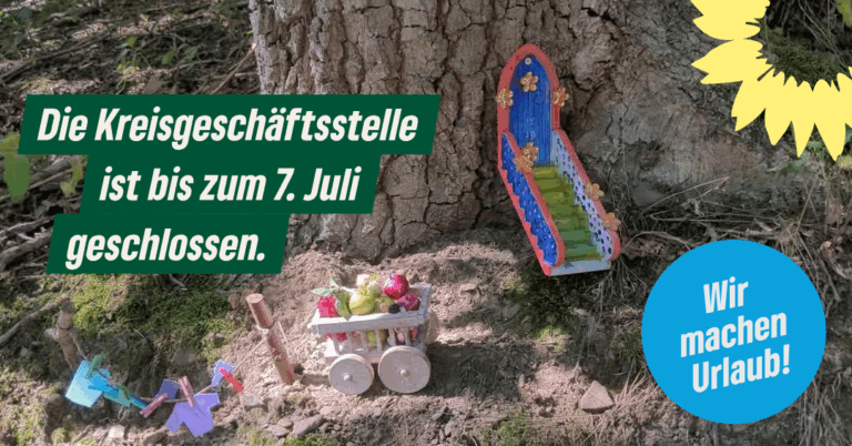 Wir machen Urlaub!