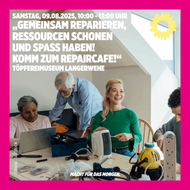 🌟 Einladung zum Repaircafe in Langerwehe! 🌟