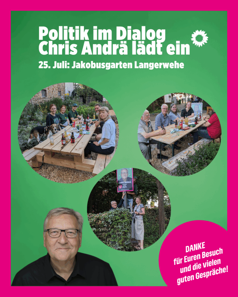 Politik im Dialog – Chris Andrä lädt ein