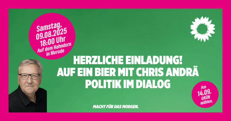 Auf ein Bier mit Chris Andrä – Politik im Dialog