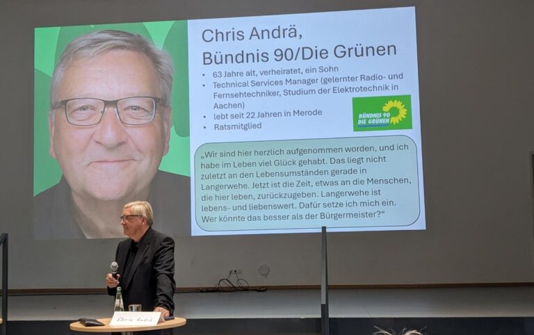 Bürgermeisterkandidaten für Langerwehe stellen sich vor