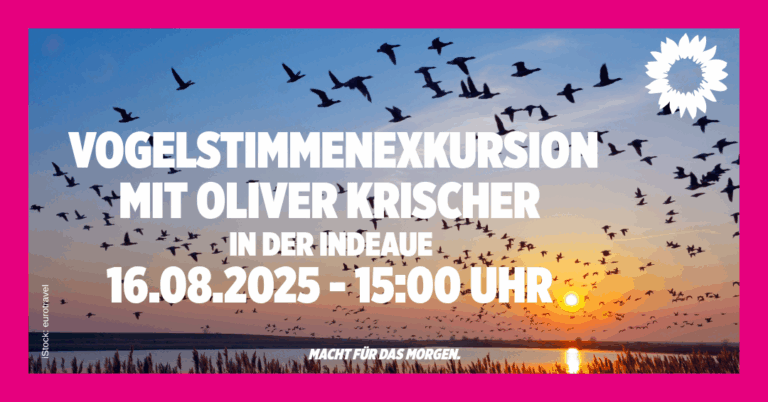 Vogelstimmenexkursion mit Oliver Krischer