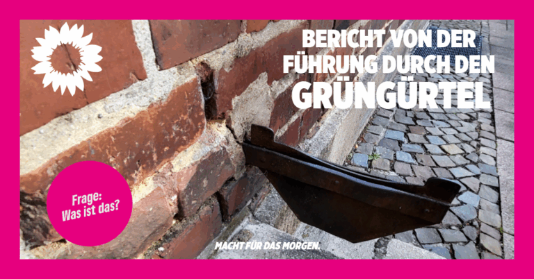 Führung durch den Grüngürtel