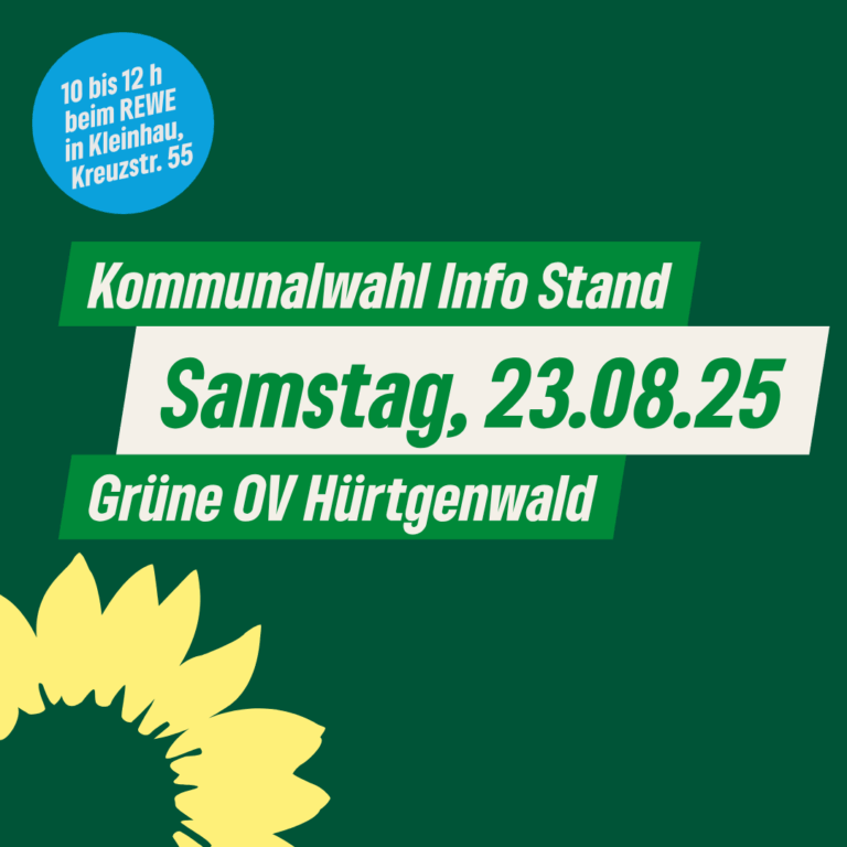 Kommunalwahl Infostand