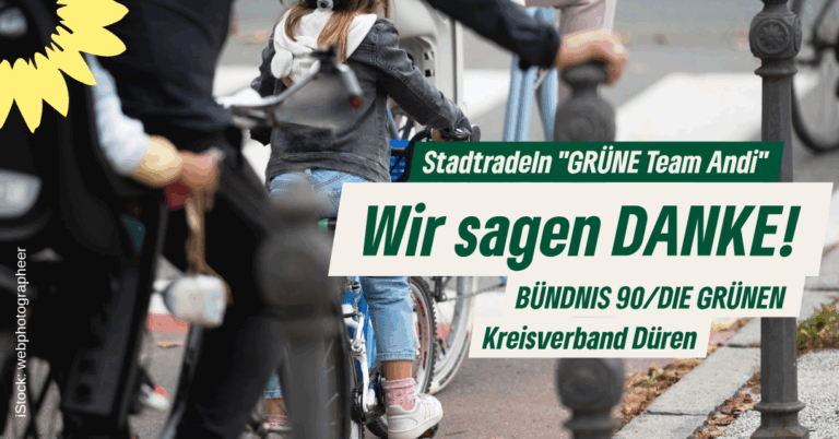 Stadtradeln mit „GRÜNE Team Andi“