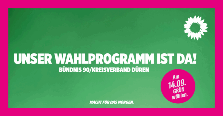 🌻 Unser Wahlprogramm ist da!