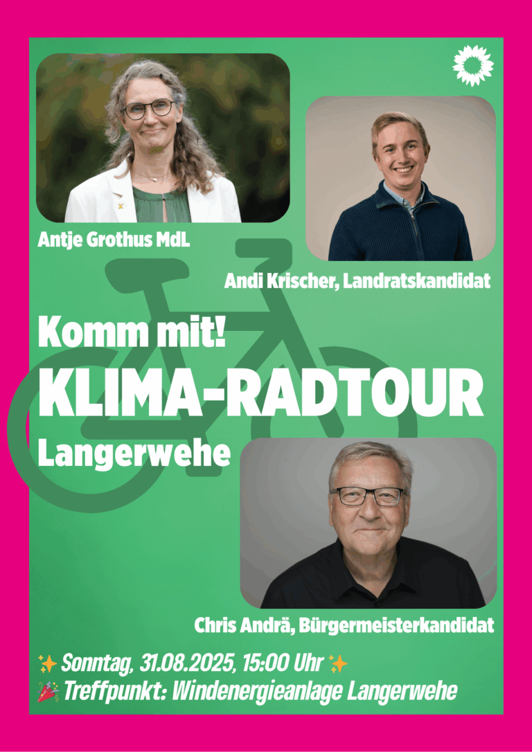 Komm mit! Klima-Radtour durch die Gemeinde Langerwehe