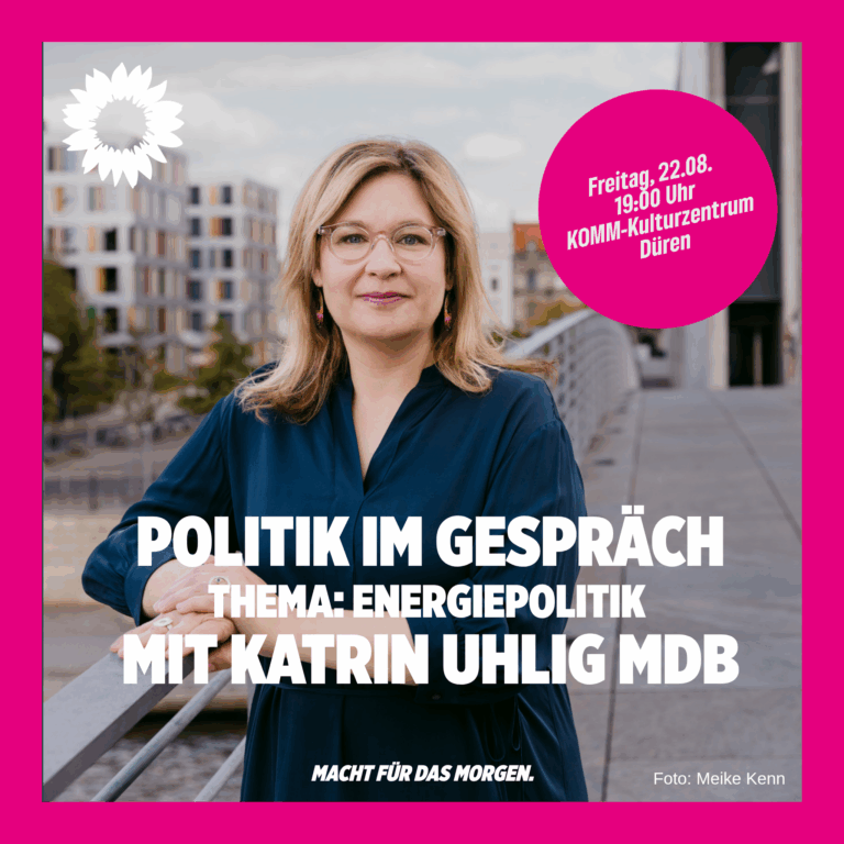 „Politik im Gespräch“ mit Katrin Uhlig MdB