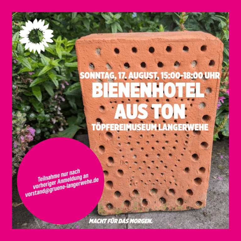 Gemeinsam für den Schutz unserer Insekten – Bienenhotels aus Ton
