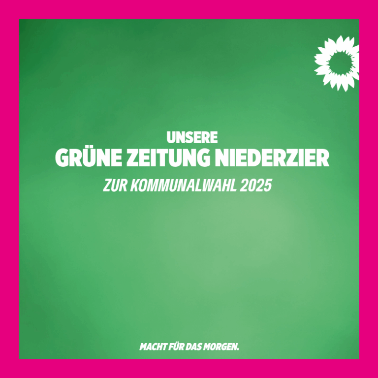 🌱 Unsere Grüne Zeitung zur Kommunalwahl 2025! 🌱