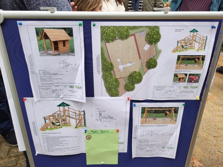 Pläne für den Spielplatz „Am Fuchsberg“