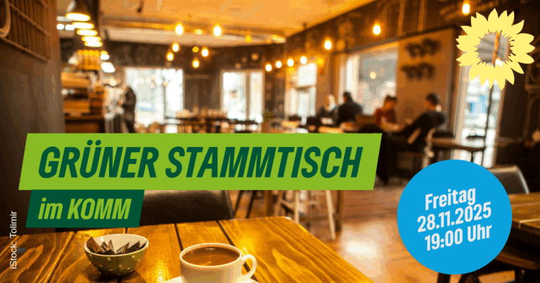 💚 Einladung zum GRÜNEN Stammtisch in Düren