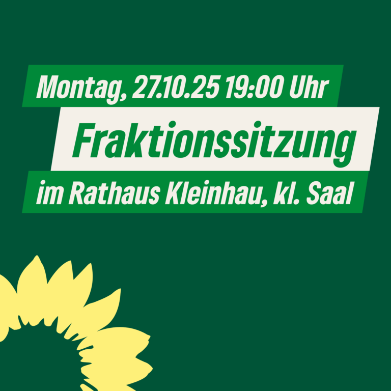 Fraktionssitzung am 27.10.2025