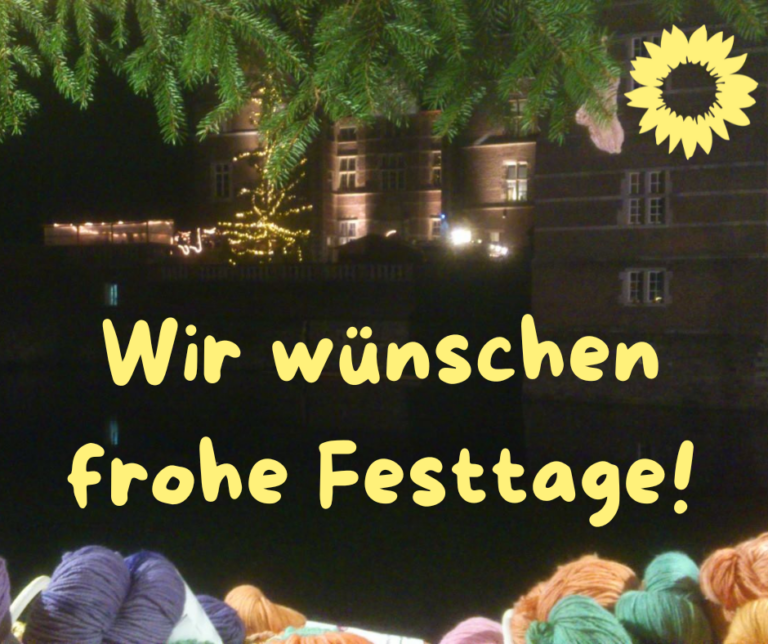 Frohe Weihnachten und ein gutes neues Jahr!