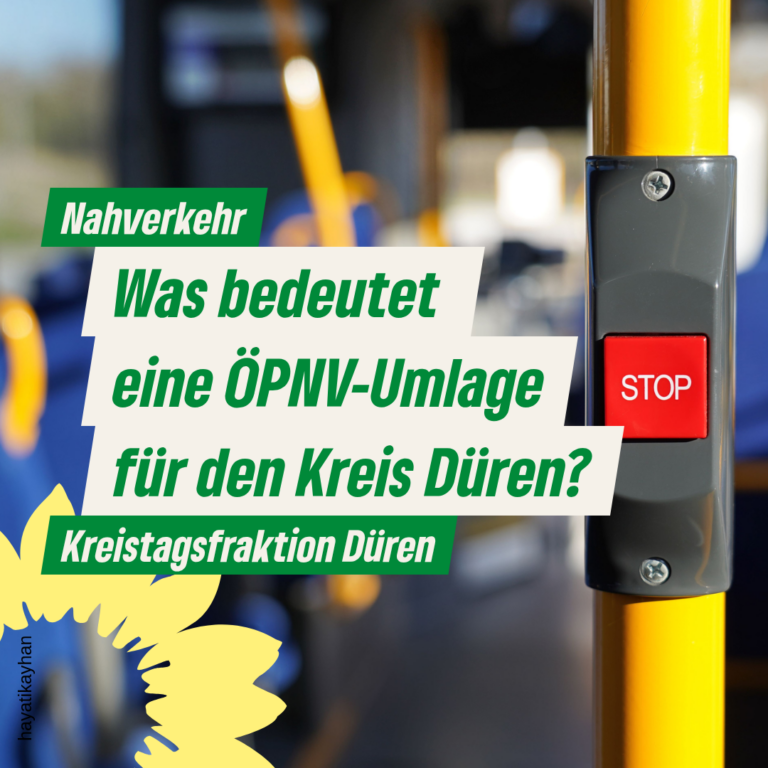 Was bedeutet eine ÖPNV-Umlage für den Kreis Düren?
