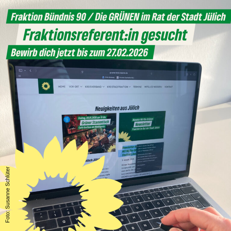 Fraktionsreferent:in gesucht