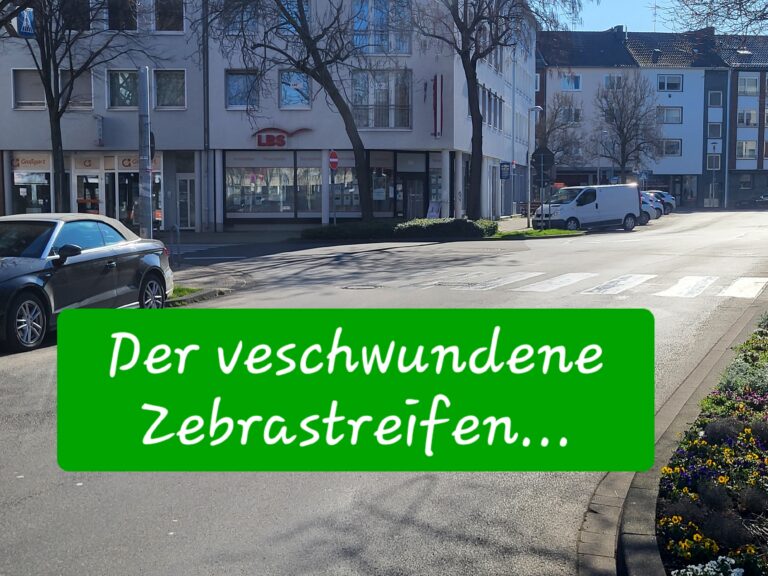 Zebrastreifen gesucht!