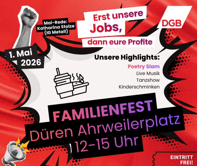 🎉 Familienfest zum 1. Mai in Düren! 🌿