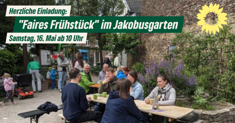 🌿☕ Herzliche Einladung zum Fairen Frühstück im Jakobusgarten! ☕🌿