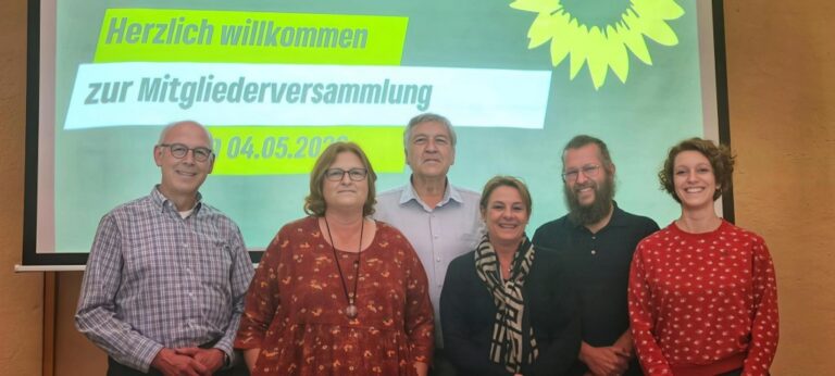 Die Grünen Langerwehe haben einen neuen Vorstand gewählt 🌻