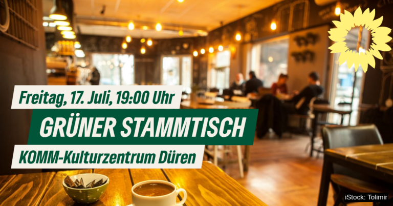 🌻 Herzliche Einladung zum Grünen Stammtisch! 💚