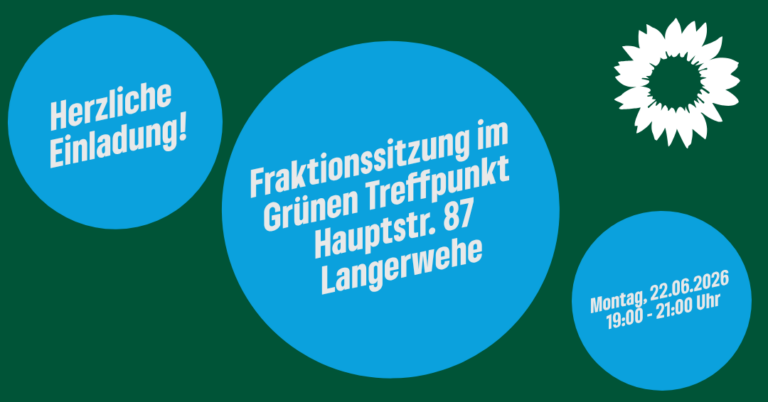 Herzliche Einladung zur Fraktionssitzung