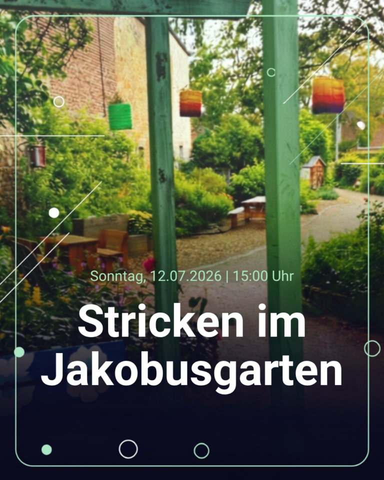 Stricken im Jakobusgarten