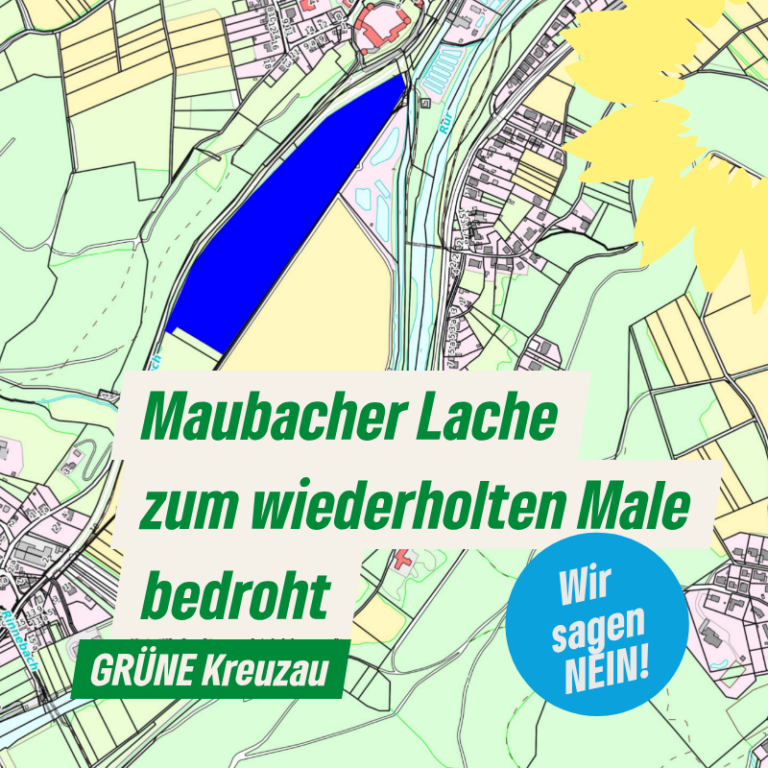 Maubacher Lache zum wiederholten Male bedroht
