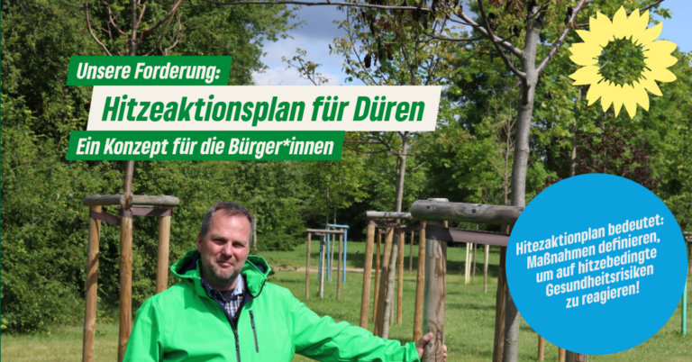 Grüne fordern erneut einen Hitzeaktionsplan