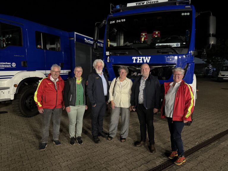 Zu Gast beim Sommerbiwak des THW Düren