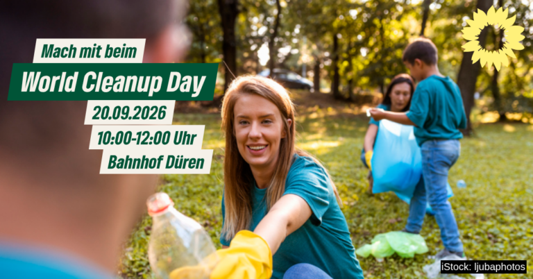 🌍 World Cleanup Day in Düren – gemeinsam für eine saubere Stadt! 🧹