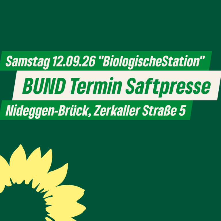 Termin Saftpresse in Nideggen-Brück, Biologische Station